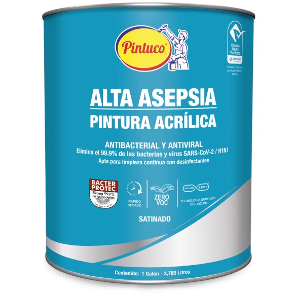 Pintura Acrílica Alta Asepsia